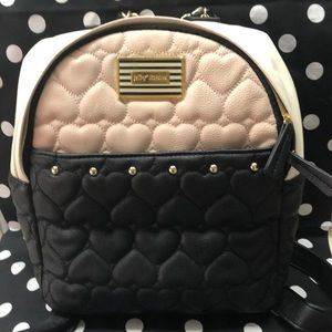 Betsey Johnson Backpack purse